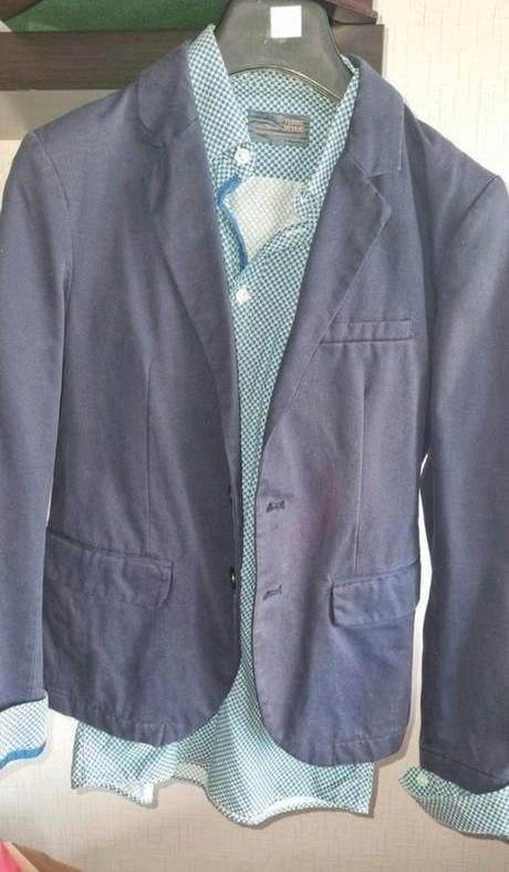 Blazer + hemd maat M/152 tieners, Ophalen