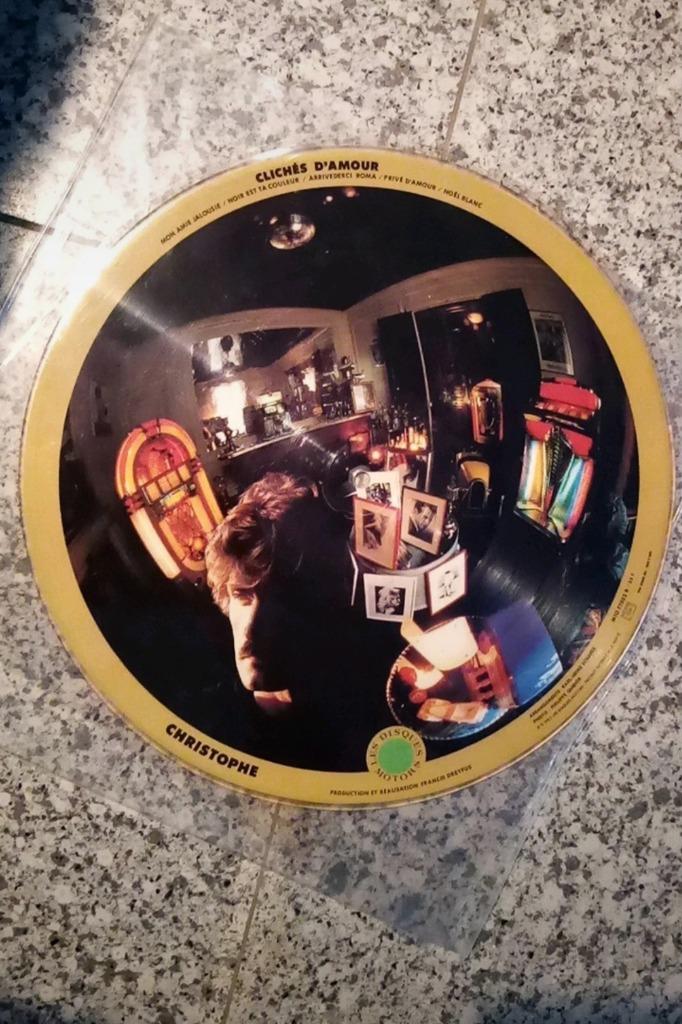 Christophe - Clichés d'Amour - LP, Promo, Picture Disc 1983, CD & DVD, Enlèvement ou Envoi, Neuf, dans son emballage, 12 pouces