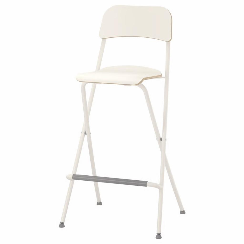 Franklin ikea barstoel, Enlèvement, Utilisé, Blanc, Une