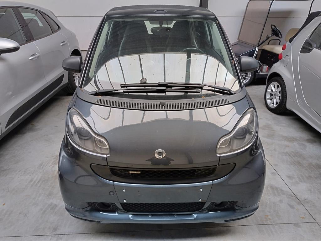 SMART BRABUS 98cv  CABRIO 2009, Autos, Cuir, Argent ou Gris, Achat, 998 cm³