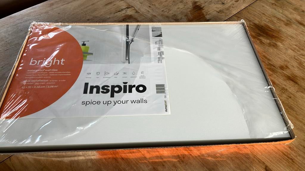 DUMAPLAST Inspiro bright wandtegels - 1,47m2, Ophalen, Zo goed als nieuw