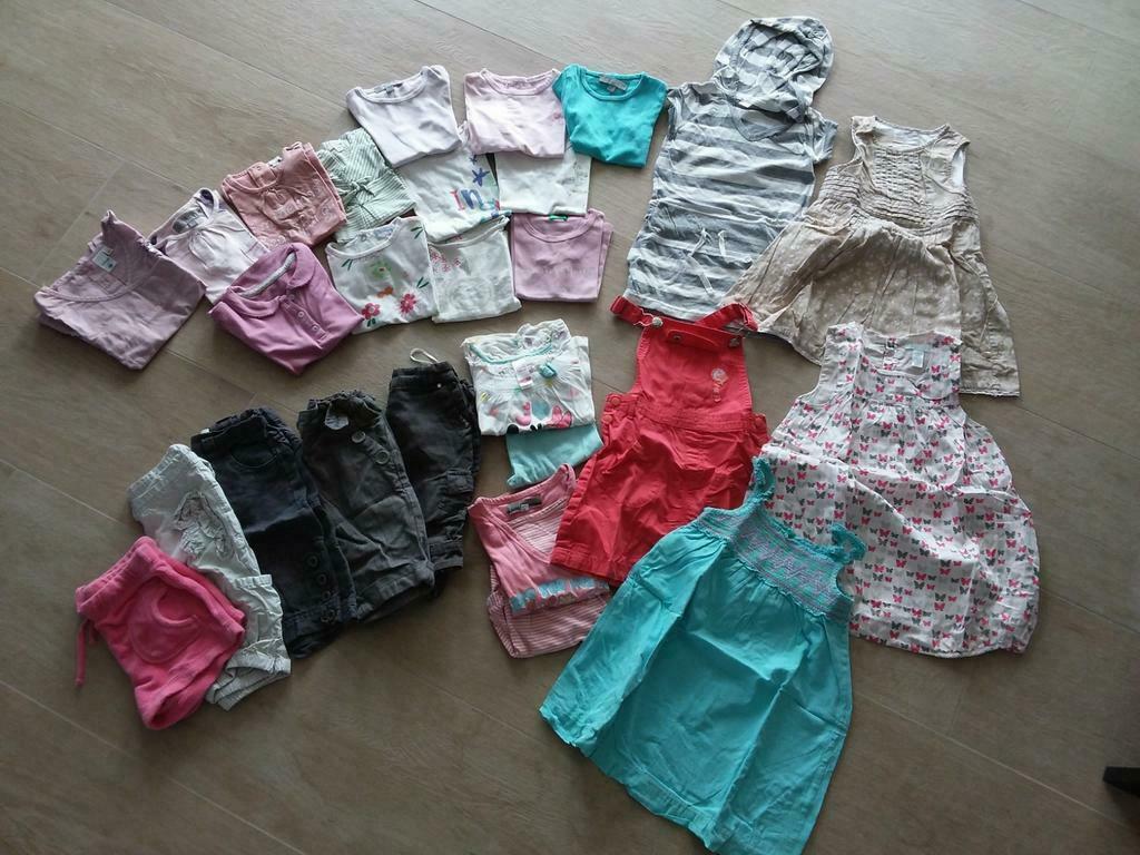 Lot de vêtements fille 2 ans (86-92 cm), Ophalen, Zo goed als nieuw