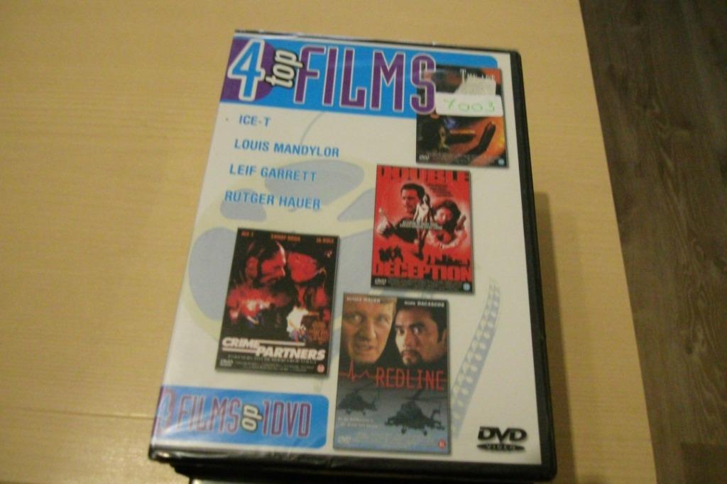 4 topfilms op 1 dvd, Ophalen of Verzenden, Nieuw in verpakking