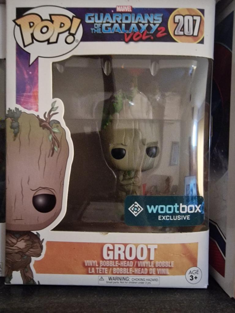 Funko Pop 207 Groot, Enlèvement, Neuf