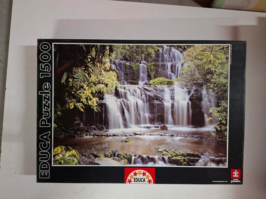 Lots puzzles Educa 1500 et 2000 pièces complets, Ophalen, Meer dan 1500 stukjes, Zo goed als nieuw, Legpuzzel