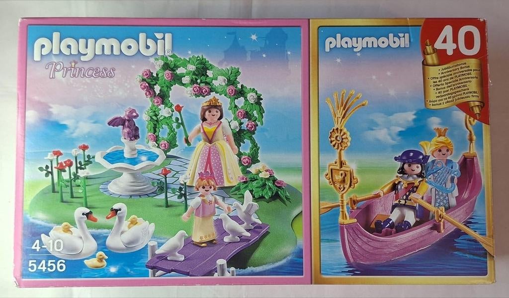 Playmobil Prinsessentuin met gondel 5456, Ophalen of Verzenden, Zo goed als nieuw