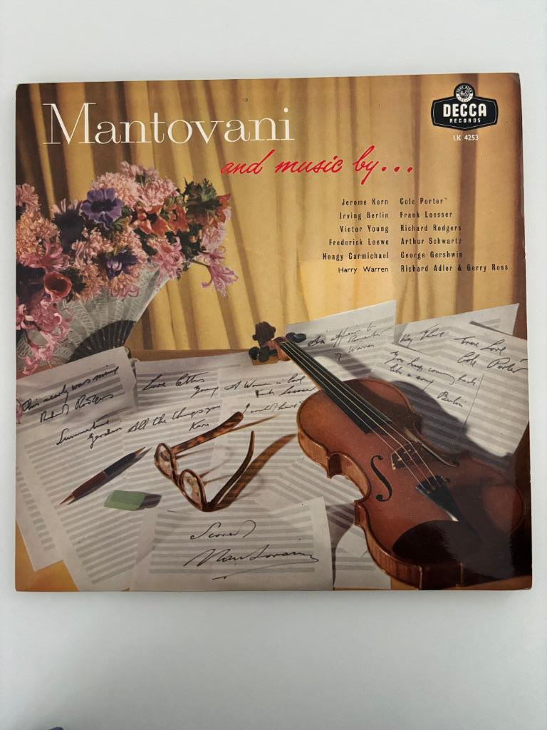 Mantovani And His Orchestra ‎– And Music By ... 1958, 12 pouces, Enlèvement ou Envoi, Comme neuf, 1940 à 1960