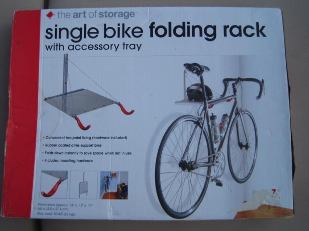 Fietsdrager muur opvouwbaar - nieuw, Ophalen of Verzenden, 1 fiets, Nieuw