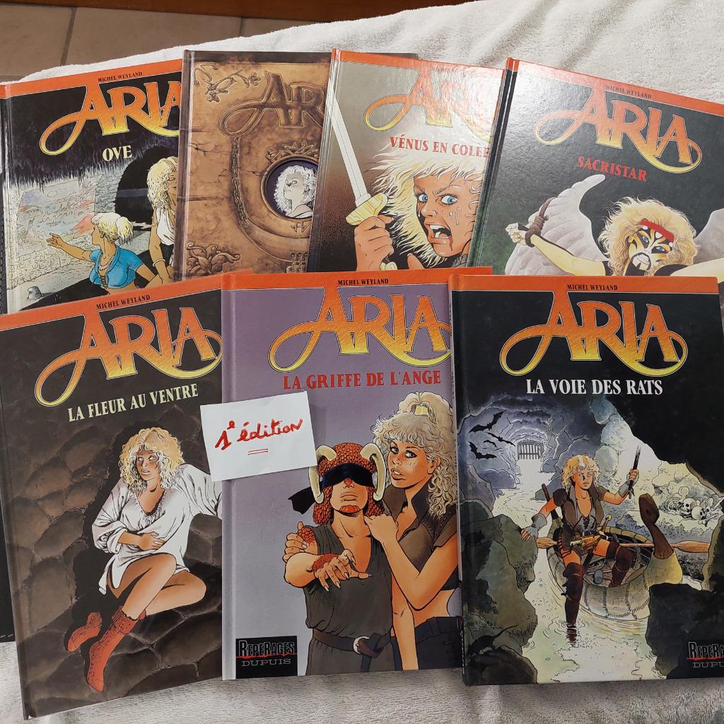lot ARIA - tomes 16 à 22 en 1è édition - 9 eur piece, Livres, Enlèvement ou Envoi, Comme neuf