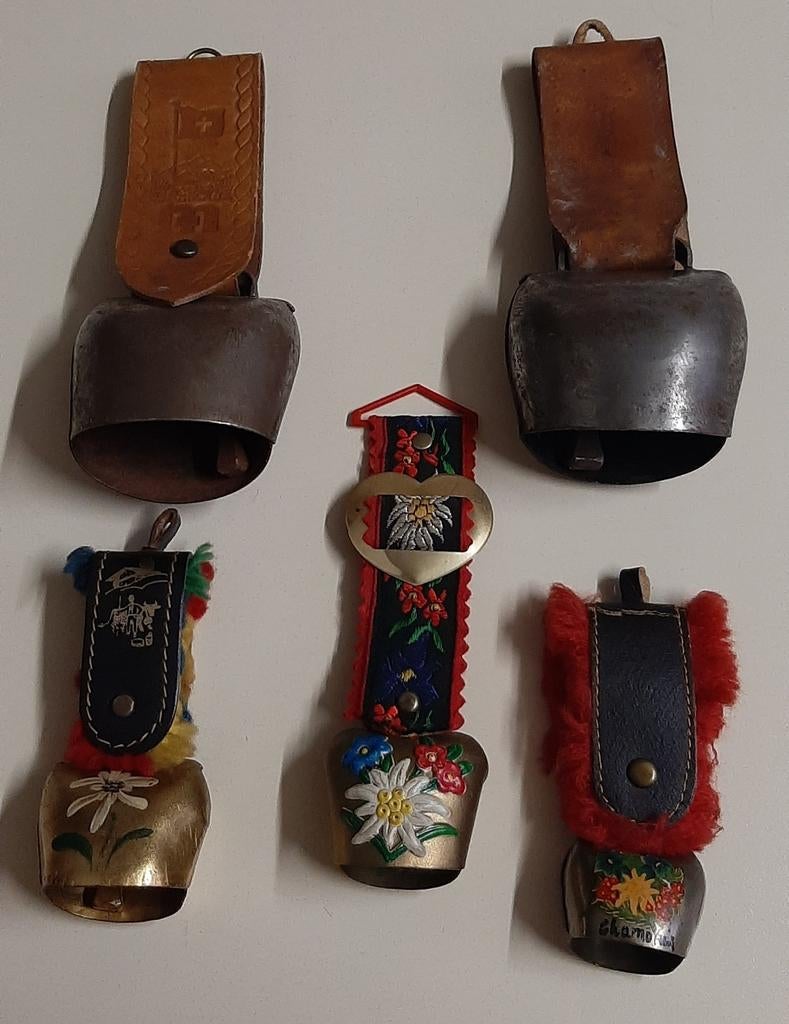 5 koebellen, Ophalen of Verzenden, Gebruikt