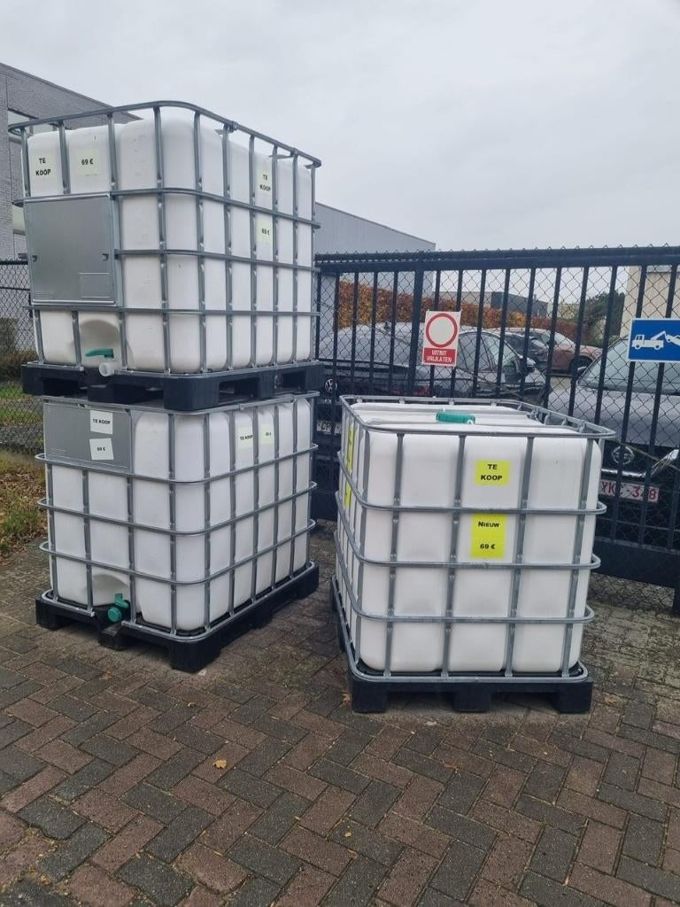 IBC container 1000 liter, Enlèvement