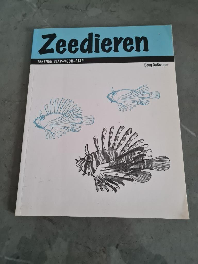 Zeedieren tekenen stap voor stap, Ophalen of Verzenden