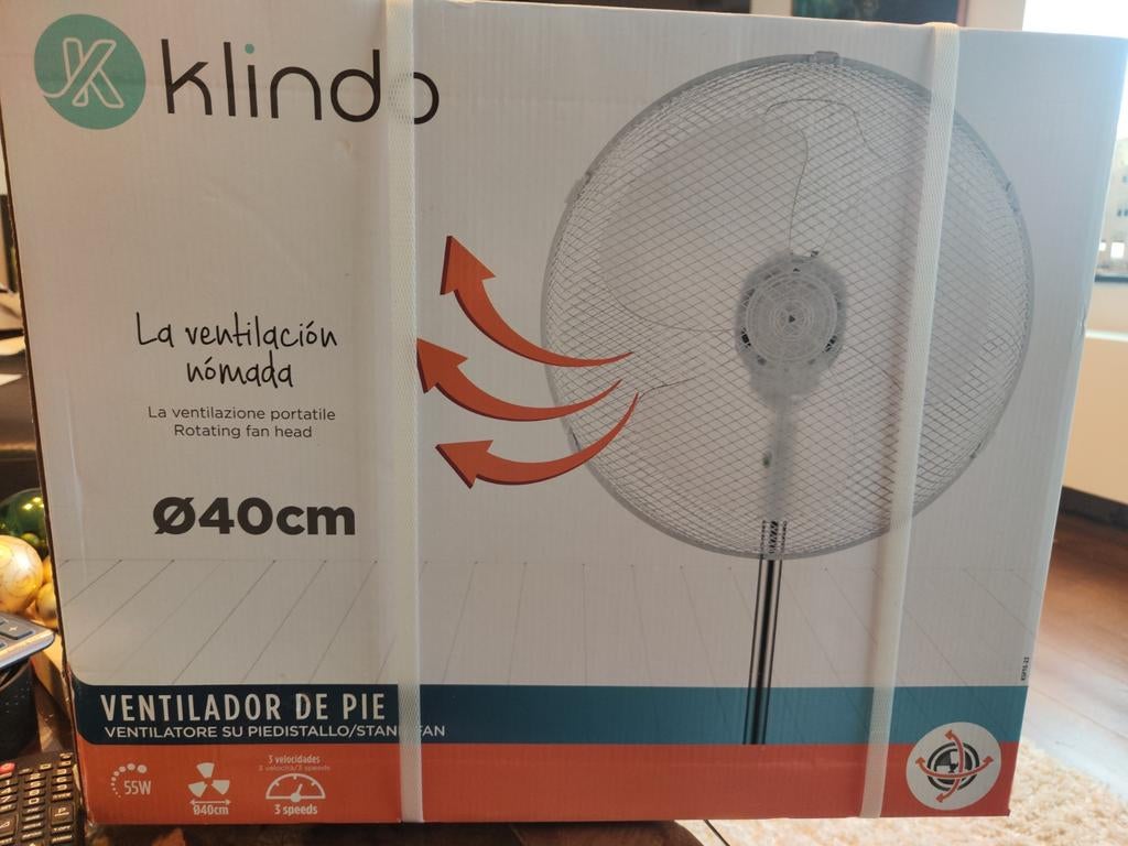 Klindo KSF740-17 NEUF, Enlèvement, Neuf, Ventilateur de trépied