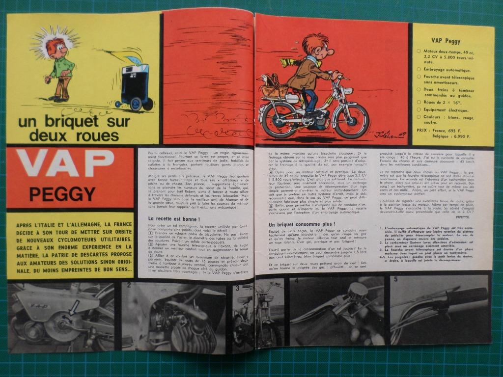 VAP Peggy - article illustré - 1969, Collections, Enlèvement ou Envoi, Utilisé, Autres types