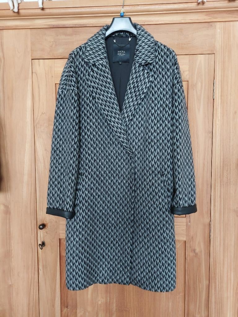 Winter mantel, Kleding | Dames, Jassen | Winter, Ophalen, Zwart, Zo goed als nieuw, Claudia Sträter