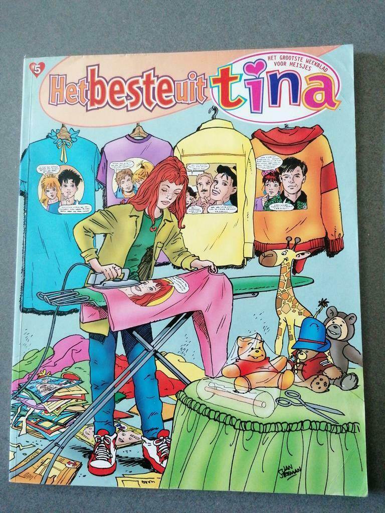 Strip "HET BESTE UIT TINA", Boeken, Ophalen of Verzenden