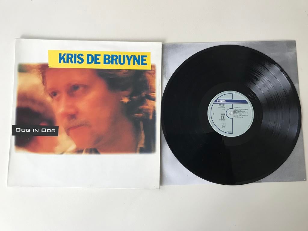Vinyl lp Kris De Bruyne Oog in oog, Enlèvement ou Envoi, Comme neuf
