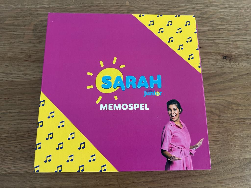 Sarah & Sokpop Memospel, NIEUW, Vijf spelers of meer, Ophalen of Verzenden, Nieuw, Ketnet junior