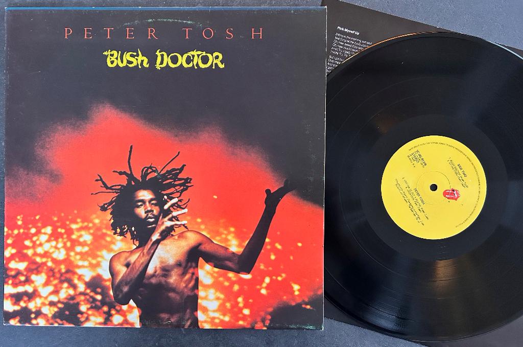 PETER TOSH - Bush doctor ( LP; NMINT ), Cd's en Dvd's, Verzenden, Zo goed als nieuw, 12 inch, Poprock
