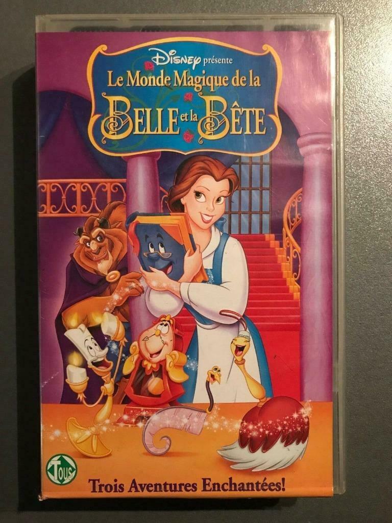 VHS Le monde magique de la Belle et la Bête. *, Tous les âges, Enlèvement ou Envoi, Utilisé, Dessin animé