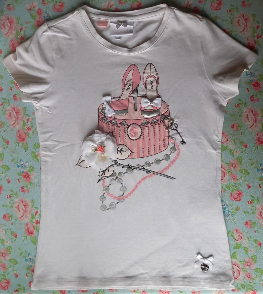 T-shirt Le Chic maat 140, Gebruikt, Meisje, Le Chic, Ophalen of Verzenden