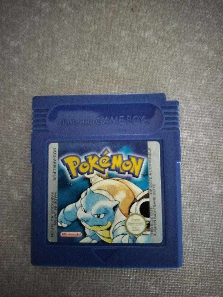 Pokemon Blue Gameboy Game, Games en Spelcomputers, 1 speler, Ophalen of Verzenden, Gebruikt