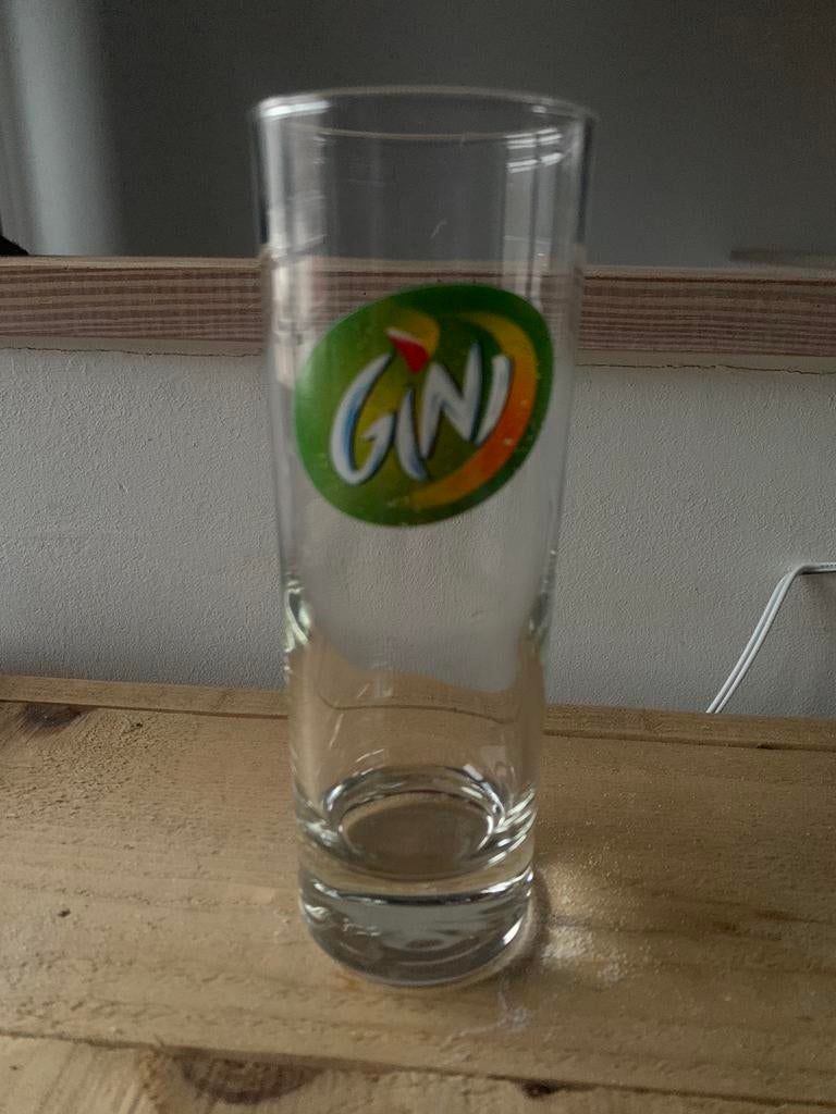 Gini, Collections, Enlèvement ou Envoi, Comme neuf, Verre à soda