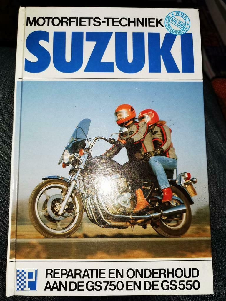 Suzuki gs 750 et le 550 gs réparation et entretien néerlanda, Enlèvement ou Envoi, Suzuki