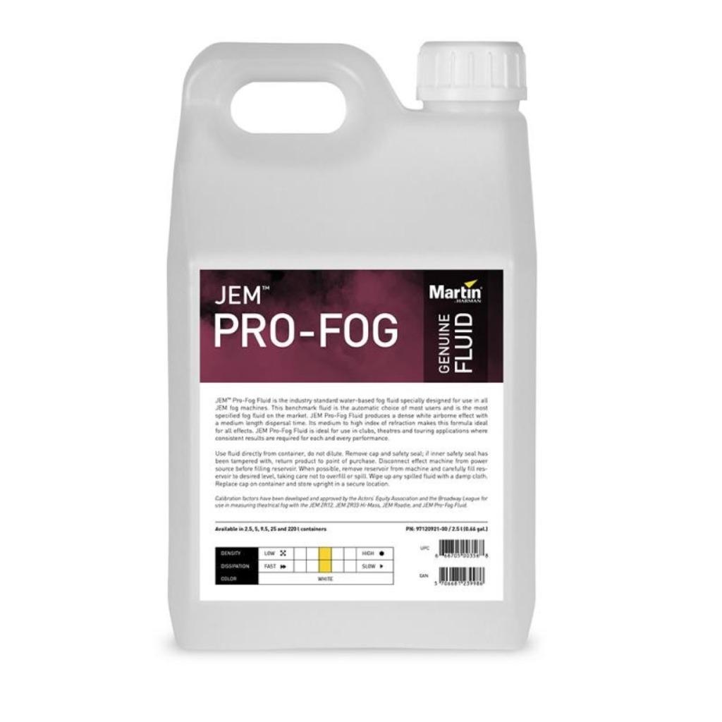 Rookvloeistof Jem - Pro Fog Fluid  / 5 liter, Ophalen of Verzenden, Nieuw, Rookmachine