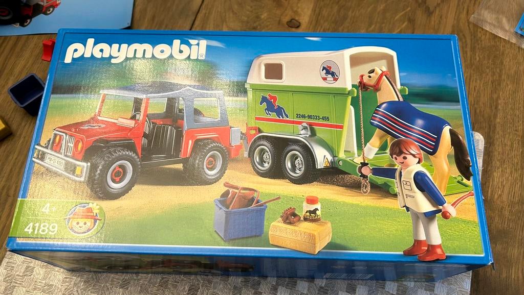 Playmobil 4189 - Paardentransport, Ophalen of Verzenden, Zo goed als nieuw