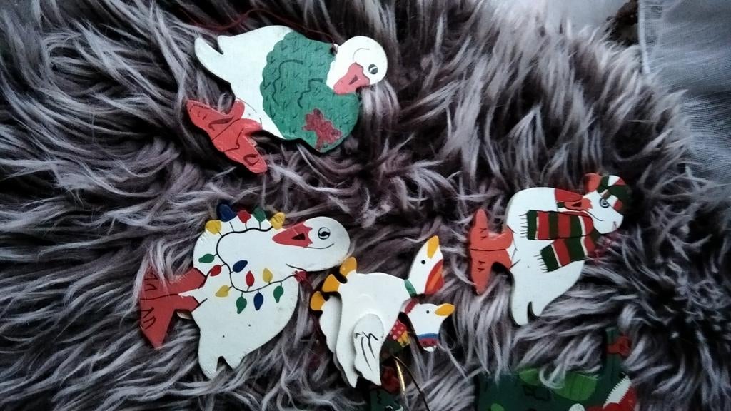 Houten kerstversiering, Diversen, Kerst, Ophalen of Verzenden