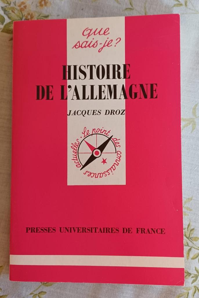 Histoire de l'Allemagne par Jacques Droz, Enlèvement ou Envoi, Utilisé, Jacques Droz