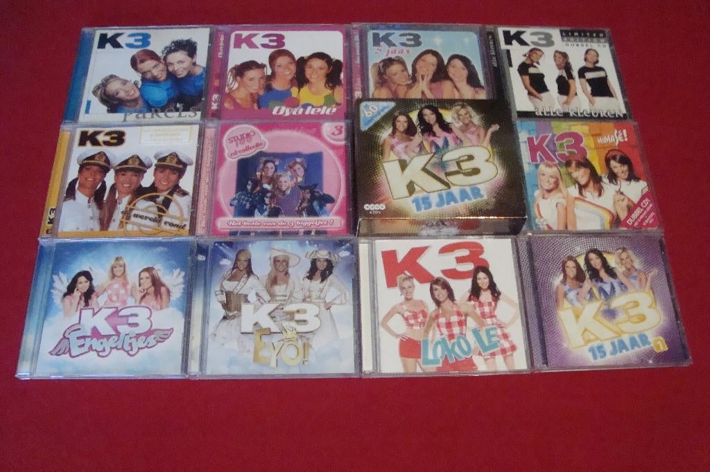 k3 cd's, Ophalen of Verzenden, Muziek