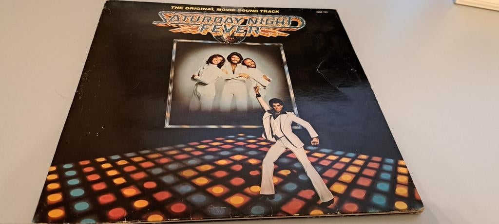 Dubbel LP Saturday Night Fever The original movie sound trac, Ophalen of Verzenden, Zo goed als nieuw
