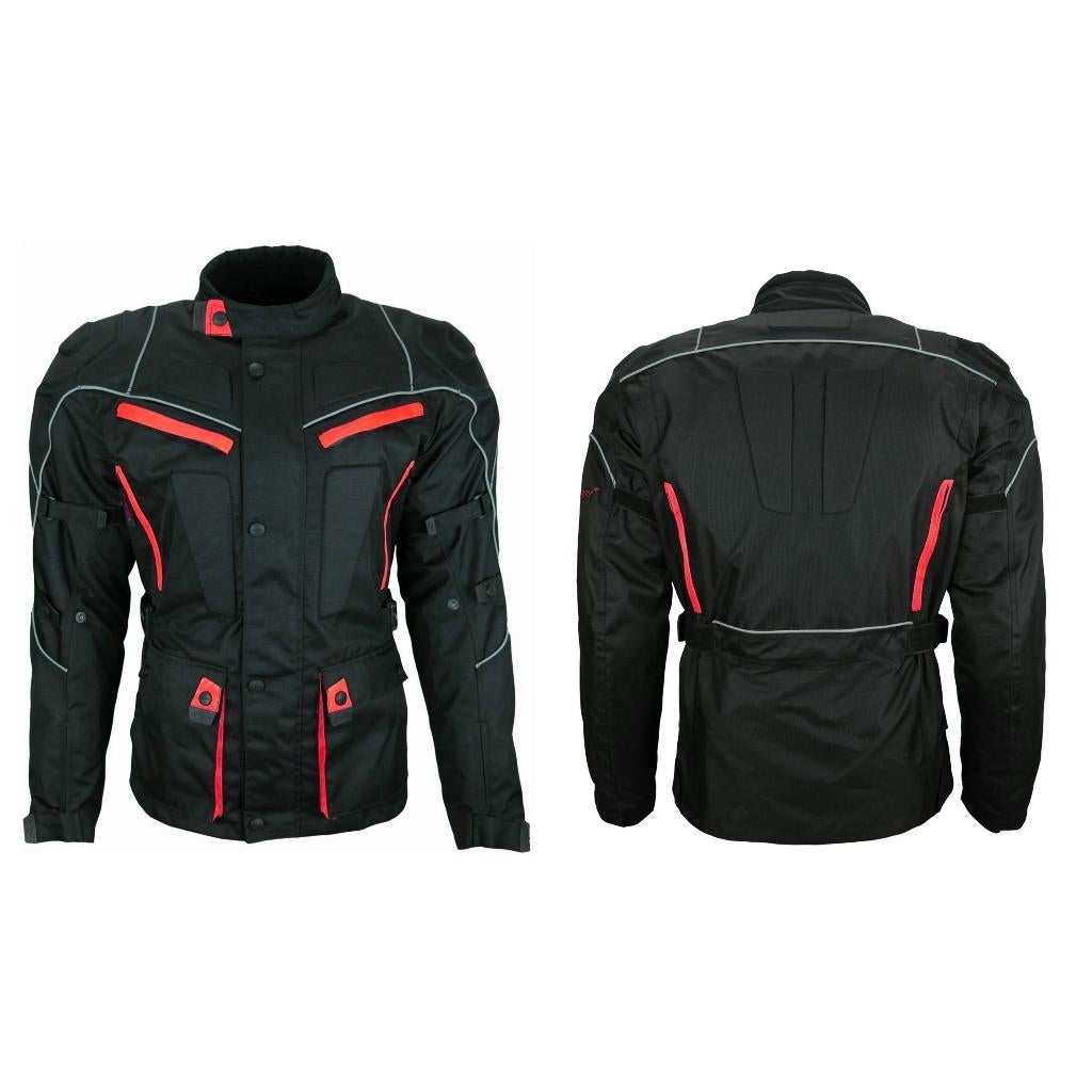 veste de moto textile cordura 600D Armure amovible CE neuf, Motos, Envoi, Neuf, avec ticket, Femmes, Manteau | tissu