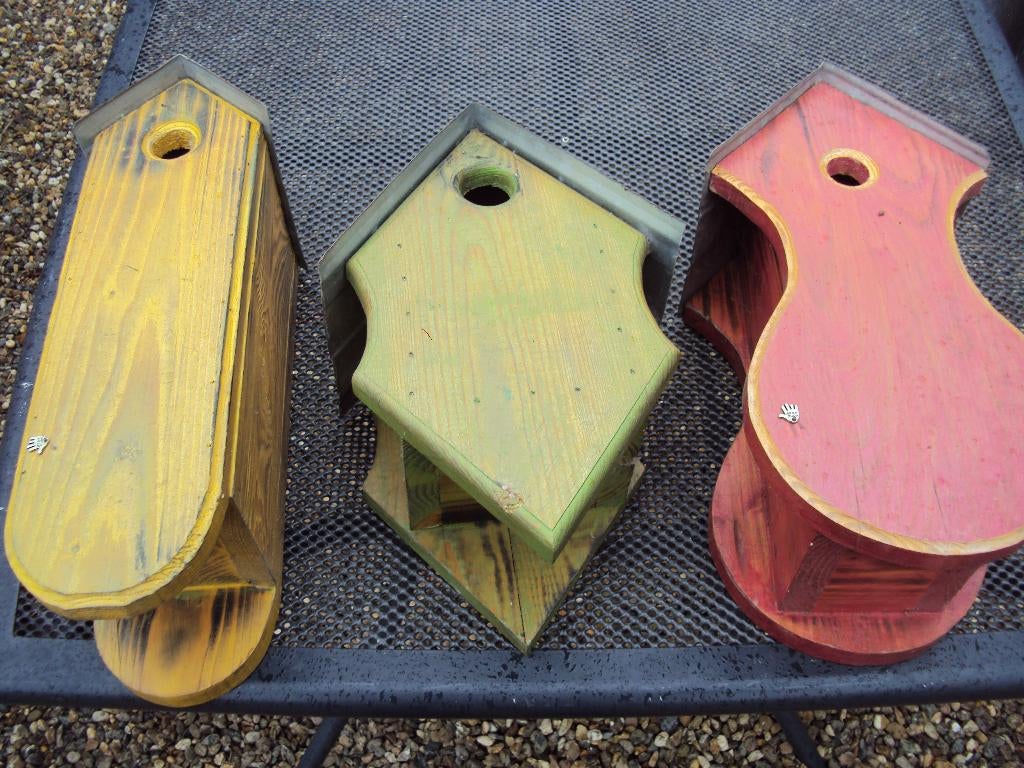 vogelhuisjes, Ophalen of Verzenden