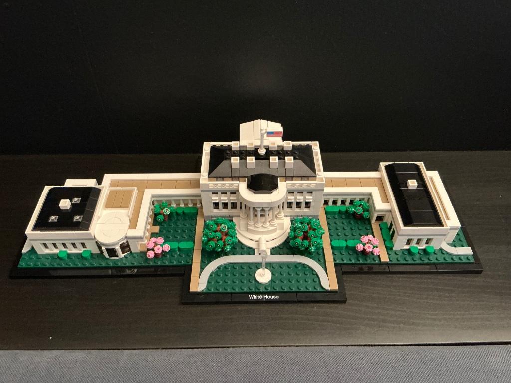 Lego architecture 21054 White House, Kinderen en Baby's, Speelgoed | Duplo en Lego, Ophalen of Verzenden, Zo goed als nieuw, Complete set