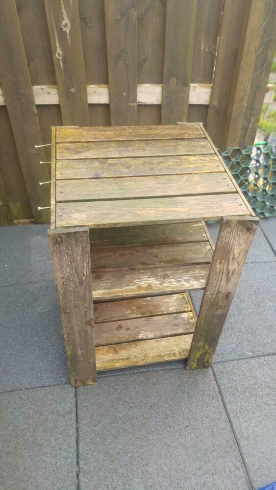 art deco étagère en bois