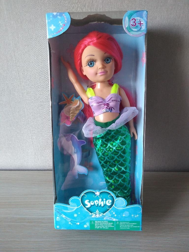 ☼ Zeemeermin pop Sophie, Kinderen en Baby's, Speelgoed | Poppen, Ophalen of Verzenden, Nieuw