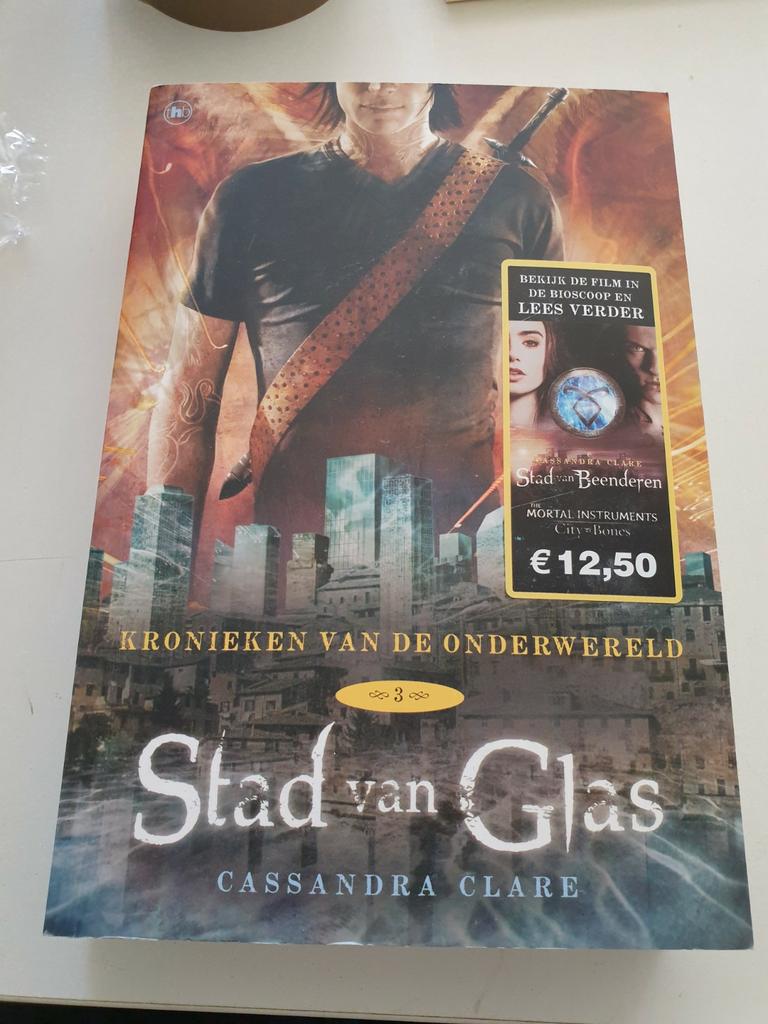 Cassandra Clare - Stad van glas DEEL 3 Kronieken onderwereld, Enlèvement ou Envoi, Comme neuf, Cassandra Clare