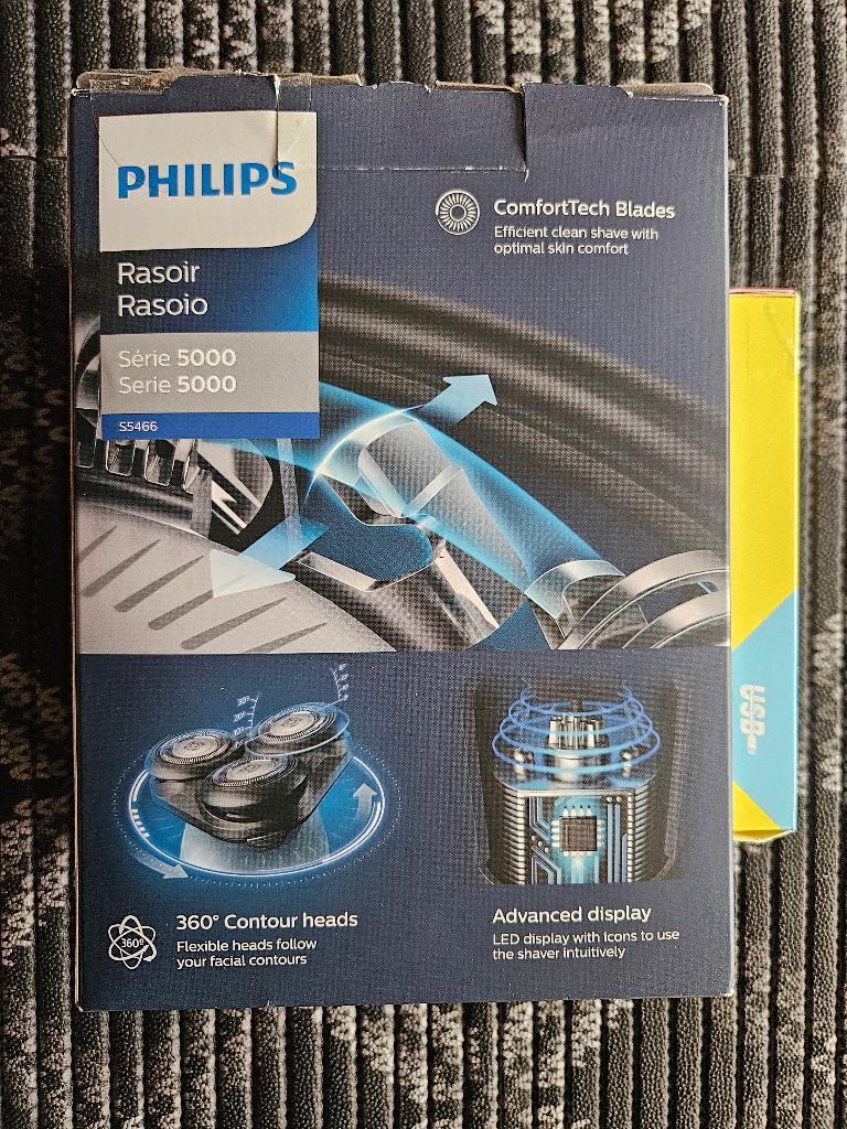 PHILIPS elektrisch waterdicht scheerapparaat SERIE S5466 New, Ophalen, Nieuw, Scheren en Epileren