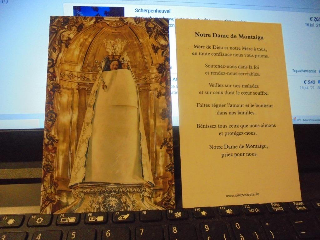 Scherpenheuvel prentje, Verzamelen, Ophalen of Verzenden, Zo goed als nieuw, Christendom | Katholiek