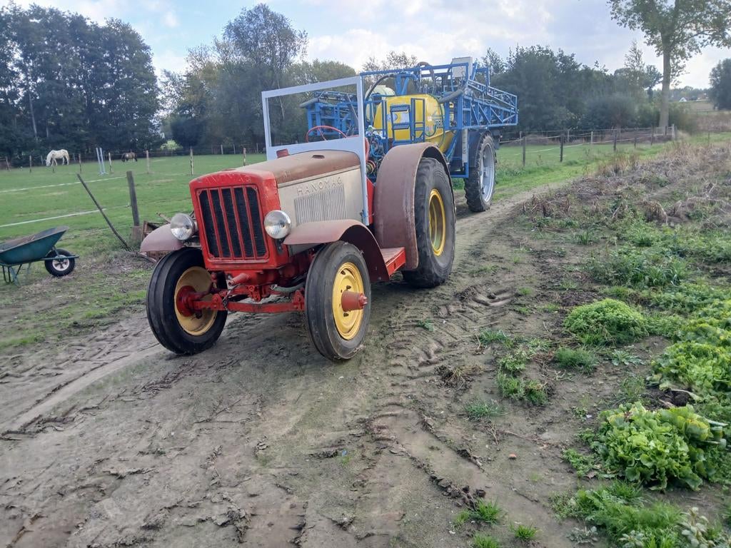Oldtimer hanmag r 40 met nieuwe car.stukken, Enlèvement