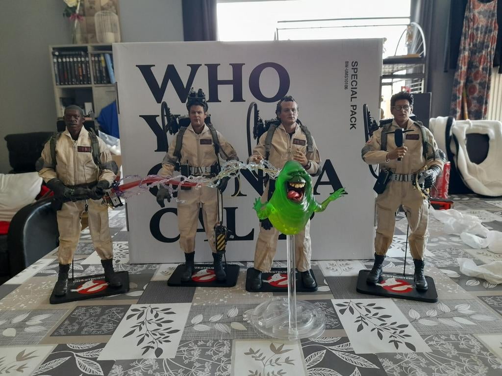 Blitzway ghostbusters(no hot toys), Ophalen of Verzenden, Zo goed als nieuw, Actiefiguur of Pop