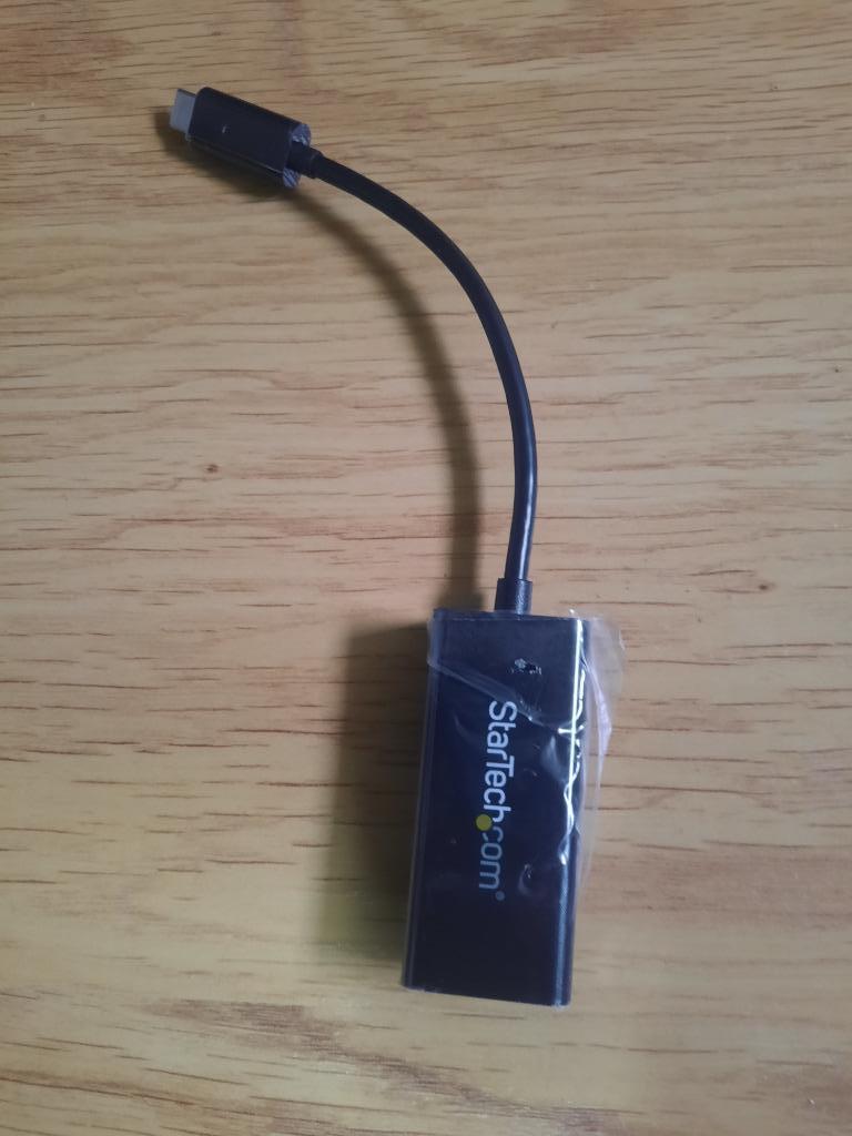 Startech USB-C-naar-Gigabit Ethernet-adapter, Computers en Software, Ophalen of Verzenden, Zo goed als nieuw