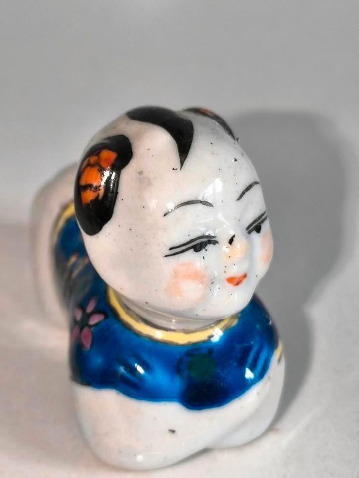 Vintage Chinese porseleinen stokjeslegger, Antiek en Kunst, Ophalen of Verzenden