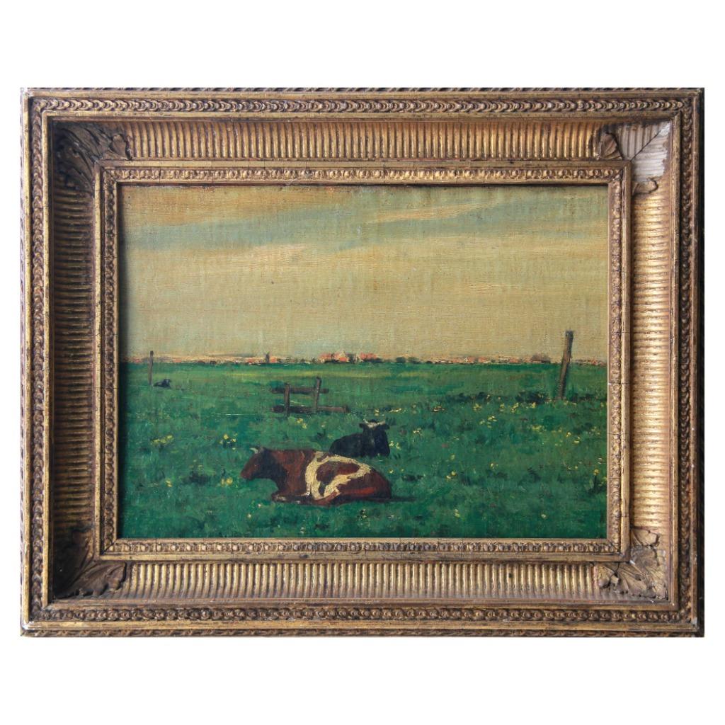 Antiek schilderij van de Haagse school, Antiek en Kunst, Verzenden