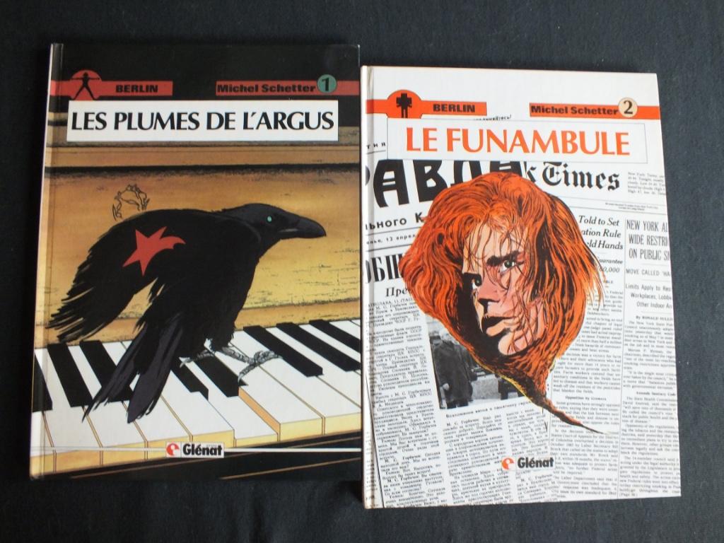 BERLIN.  (2 ALBUMS EO).     EDITIONS GLENAT, Livres, SCHETTER, Enlèvement ou Envoi, Série complète ou Série, Comme neuf