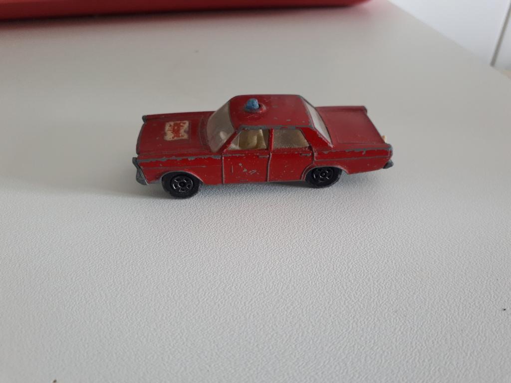 Matchbox Series Nr 59 Ford Galaxie, Ophalen of Verzenden, Gebruikt, Auto, Matchbox
