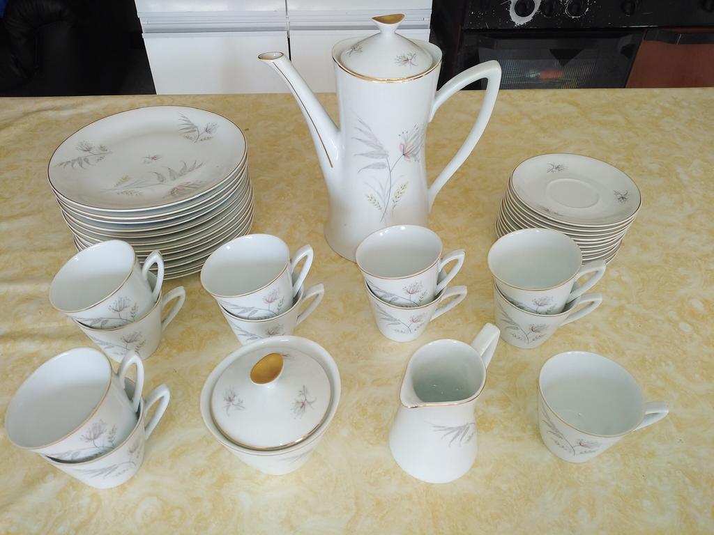 Koffieservies De Baudour, Antiek en Kunst, Antiek | Servies compleet, Ophalen